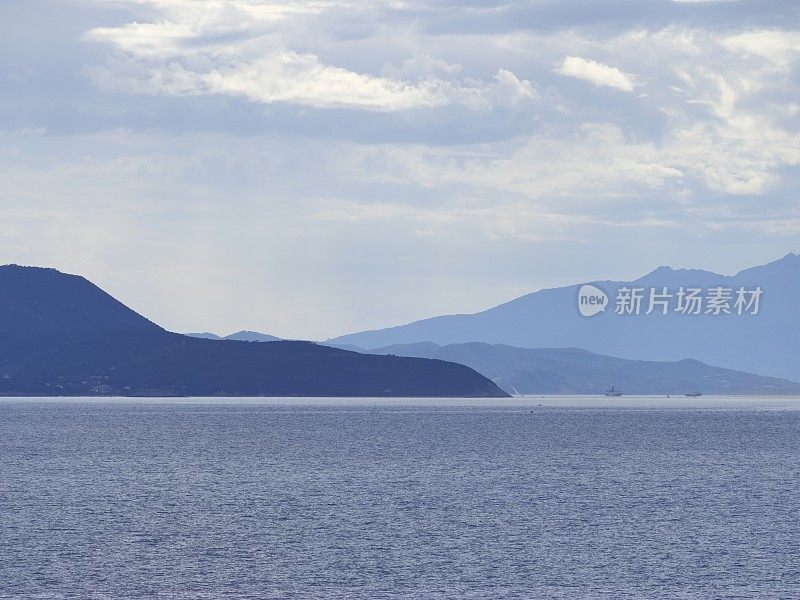 来自Piombino港的Isola d'Elba